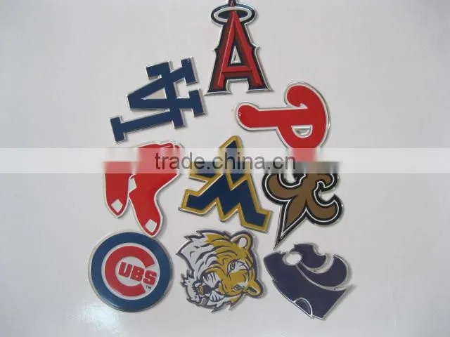 custom decal metal stickers for cars