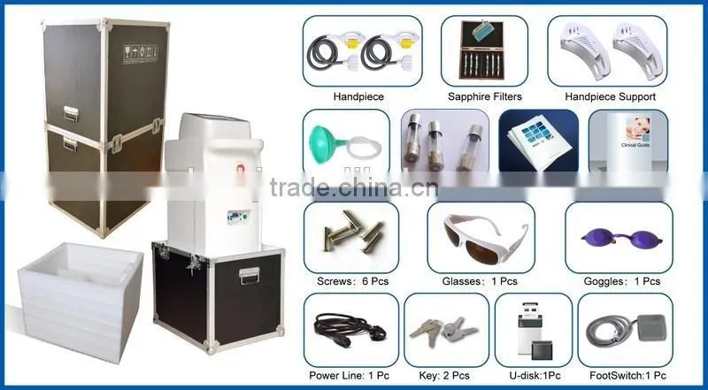multifunction shr ipl machine elos elight laser
