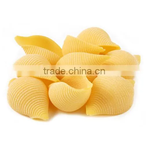 Durum Wheat Semolina Shell. FDA Certified Special Pasta High quality Macaroni Shell 250g Bag.