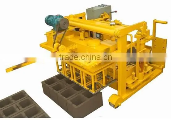 Movable hydraulic concrete block laying machine QTJ40-3 price