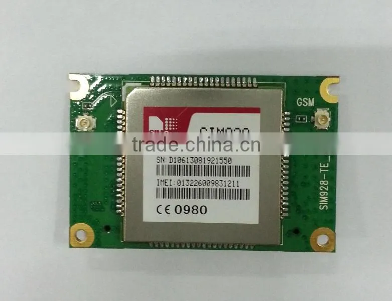 new products for 2015 wcdma 850/900/1800/1900mhz gsm module sim928 sim928a