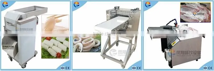 Industrial Automatic Squid Fish Skinning Skinner Machine