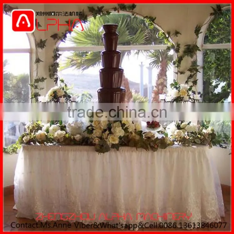 High quality chocolate fountain machine with low price