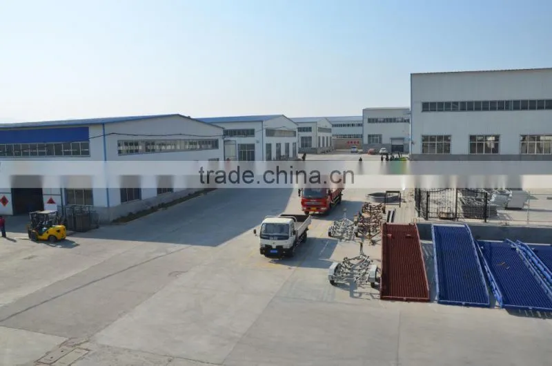 hot dipped galvanized hydraulic container load ramp