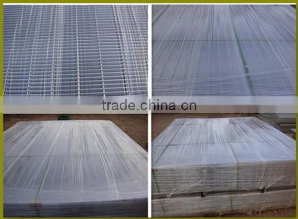 Made in China enclosure security screen panels solid H piers supported high security anti climb 358 grill fence panels