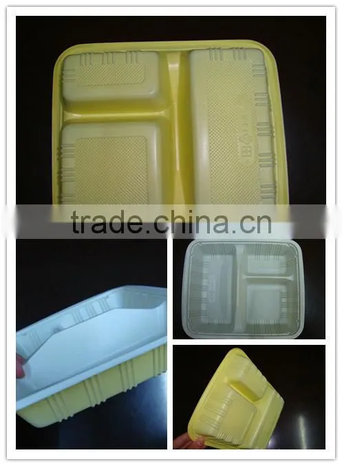 Bet-selling Fast food disposable plastic plate making machine