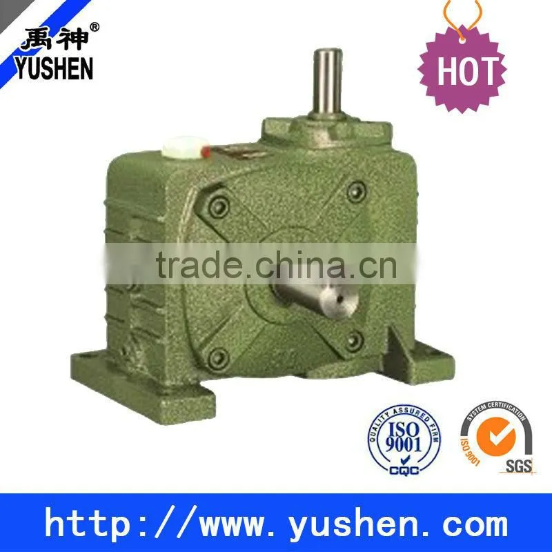 featured with compact mechanical structure WPZ reduction gear units