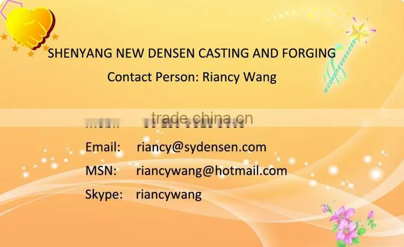 OEM high quality parts ductile iron sand casting