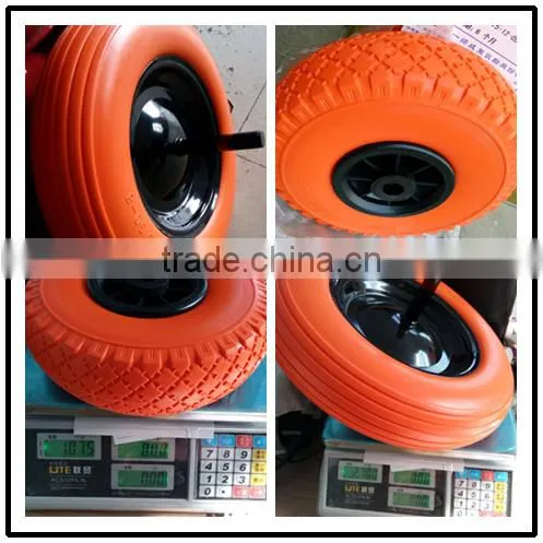hand trolley solid polyurethane wheel