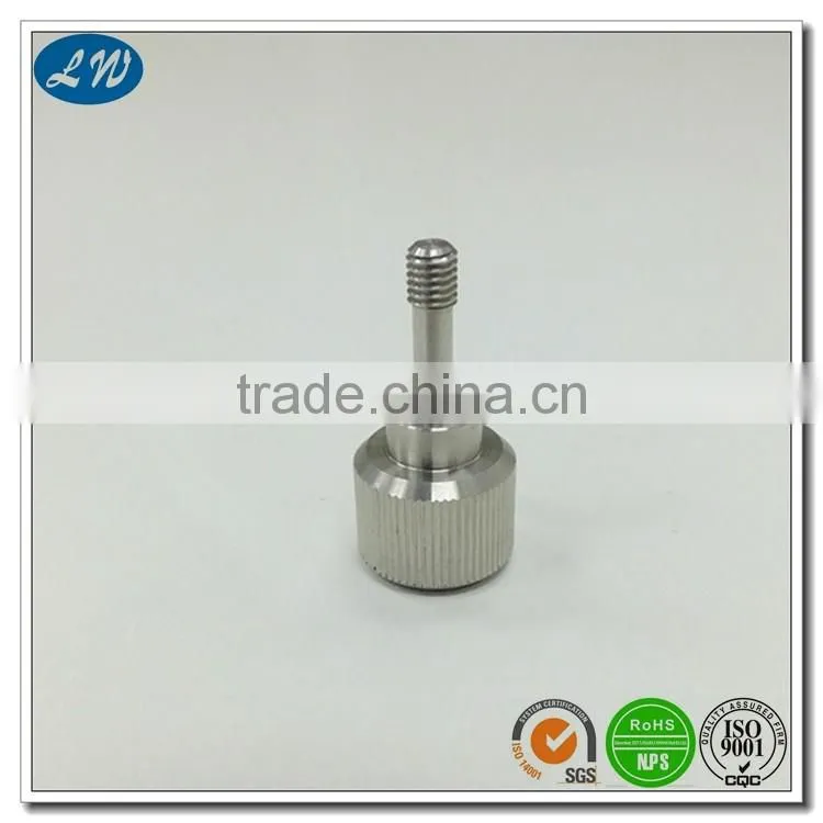 High Quality CNC machining stainless steel worm shaft with polishing