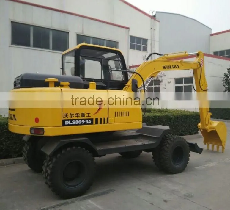 wolwa dls865-9a wheel small excavation for sale