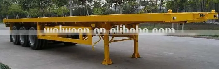 hot sale cheap skeleton semi trailer