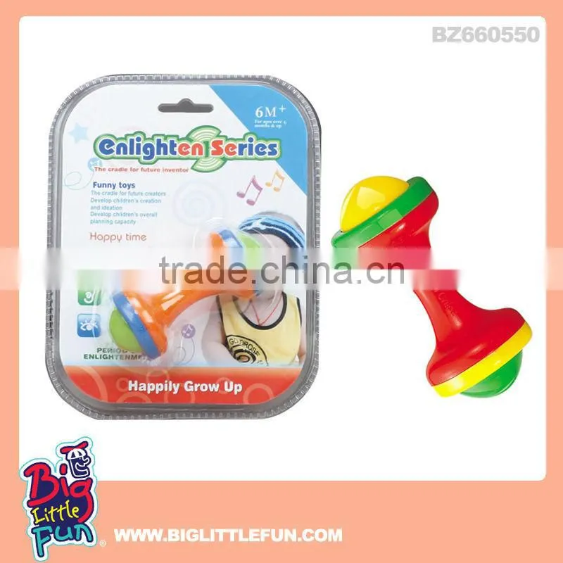 Baby animals plastic baby rattle