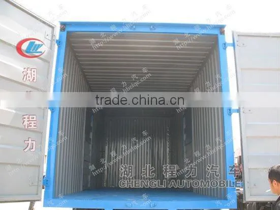 dongfeng 4x2 15t van cargo truck, cooling van truck