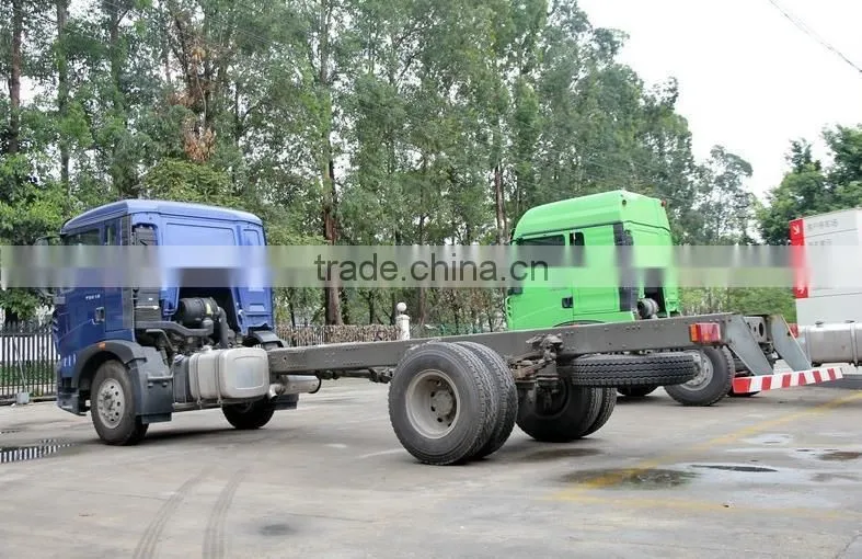 4x2 180hp Howo T5G Cargo Crane Truck Chassis sale in Senegal