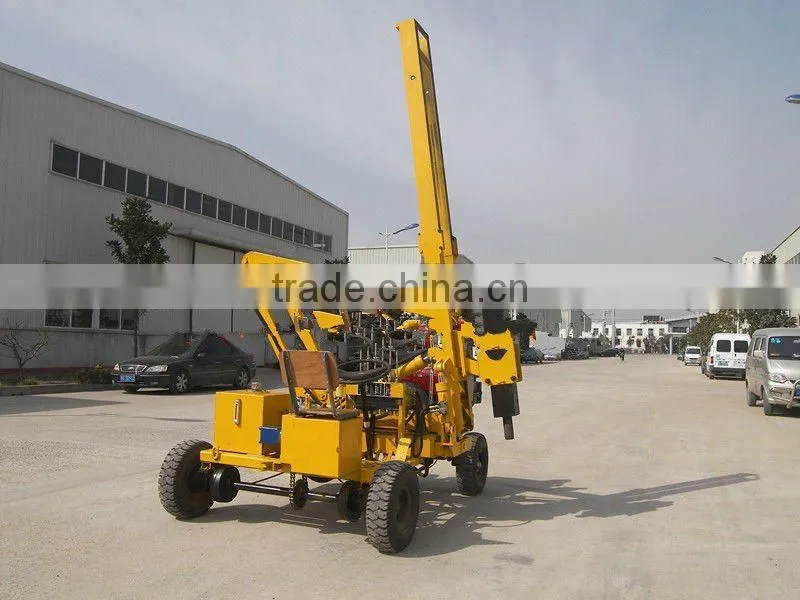 Pile driving machine