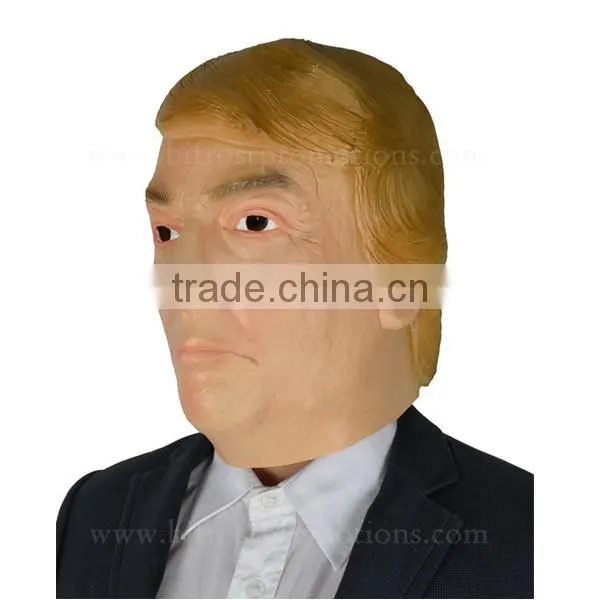 Hot Sale Realistic Human Latex Donald Trump Face Mask