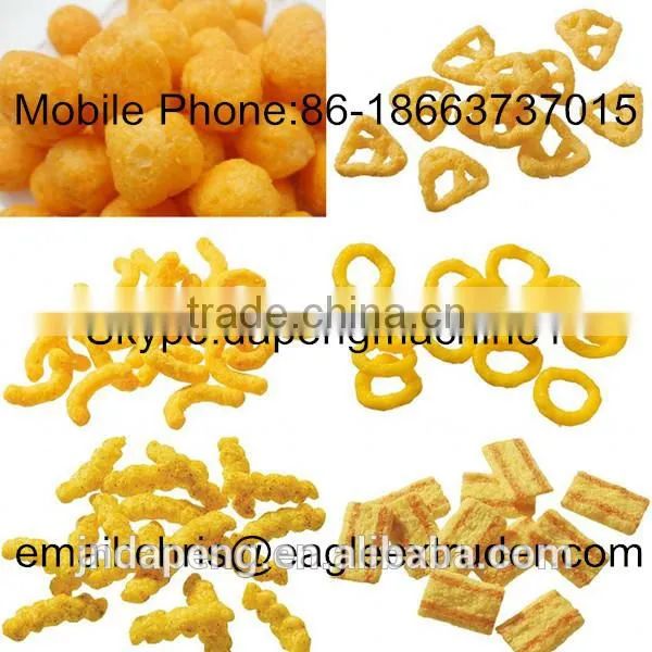 Automatic Corn Puff Snack Food Extruder Machine Production Line
