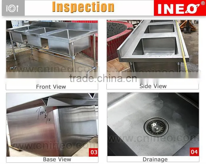 different types kitchen sinks/kitchen sink with wash board/stainless steel trough sink