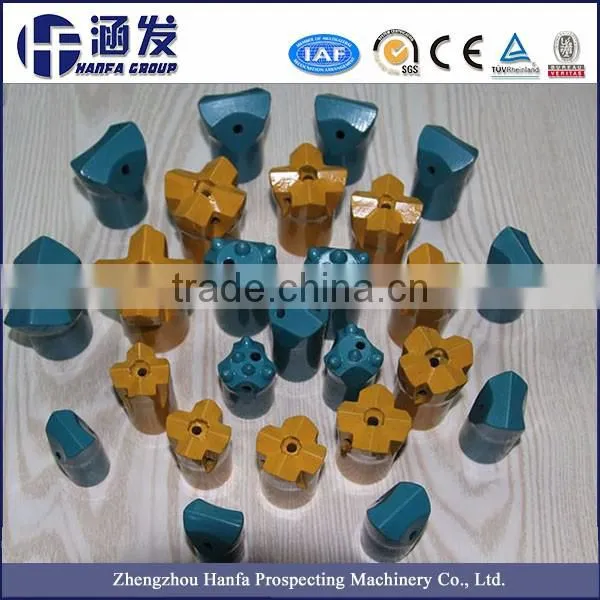 Rock Drilling Tools Tungsten Carbide Thread Cross Bit