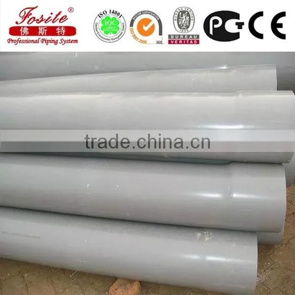 500mm water supply large diameter pvc pipe, large diameter plastic pipe ,types of plastic water pipe