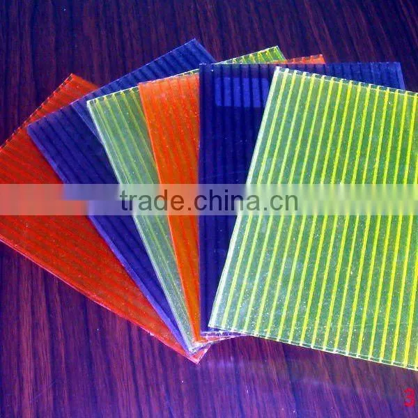 Chimei PC-122M colorized pc hollow sheet&solid sheet