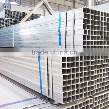20*30*0.7mm cold rolled pre galvanized square steel pipe