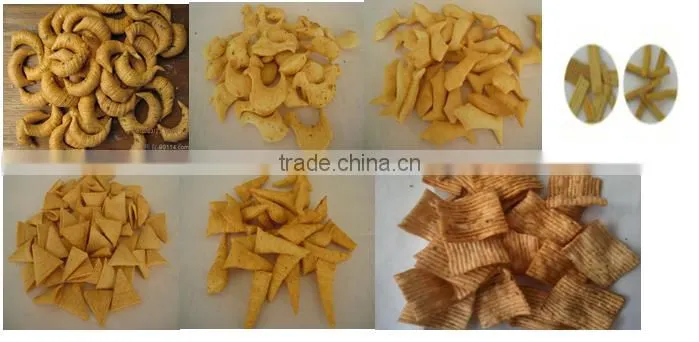 HOT!!! Automatic Continuous Fried Snack Food Processing Line