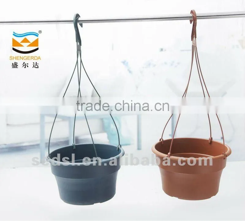 Pots Type and Plastic Material flower pots