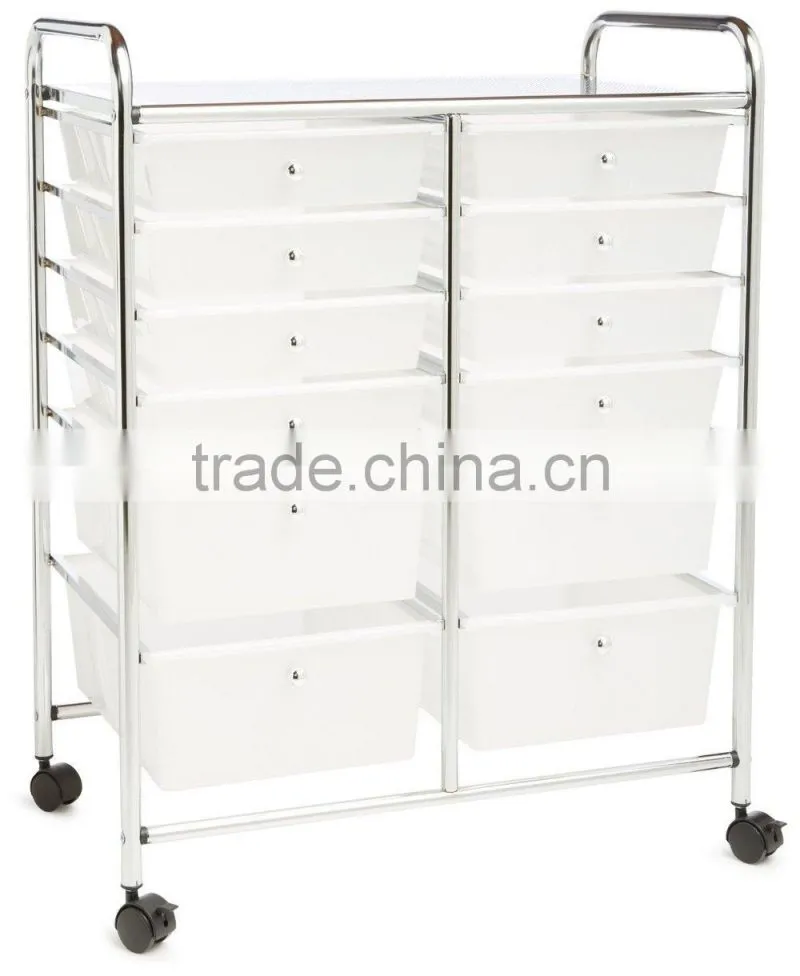 Vivivnature Plastic Storage Drawers and trolley