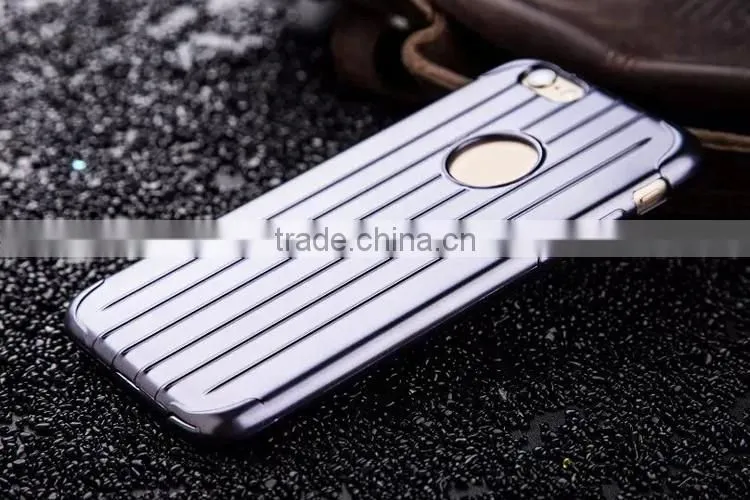 TPU electroplating protective case, trunk shape phone case for iphone 6