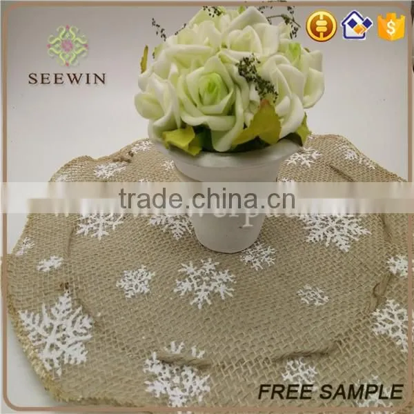 new pattern indoor natural jute plant flower stand