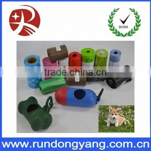 AN001- Fragranced Plastic Dog Poop Bags With Many Colors from china