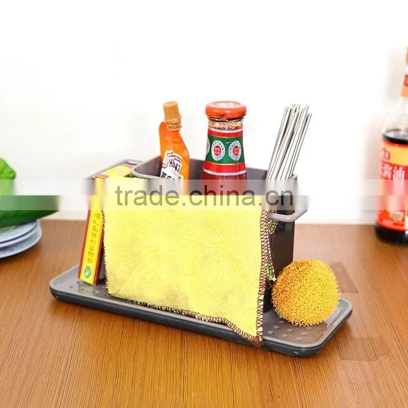 3 in 1 Kitchen sink organizer/Big size sink organizer