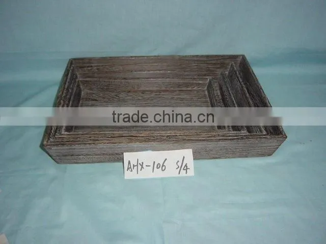 small wooden cutlery tray