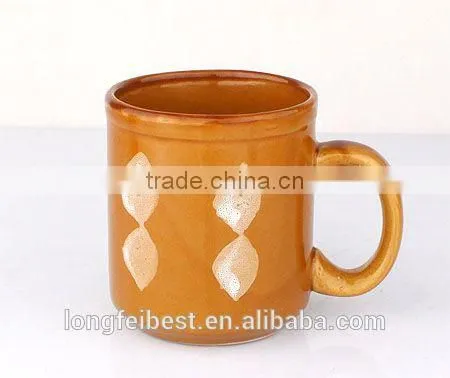 Double-layer ceramic starbucks cup with a silica gel lid,ceramic mug