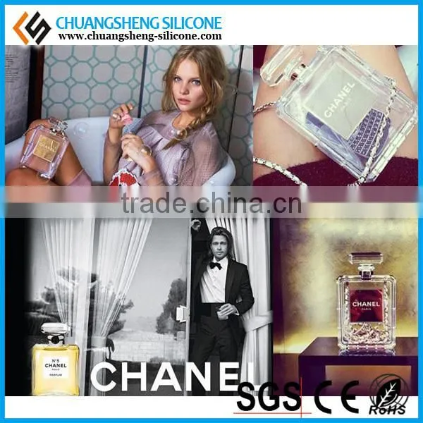 Luxury diamond Rhinestone Perfume Bottle Case for iPhone 6 / 6 plus/ 4 4S 5 5S for Samsung S4 Note 2/3 Mobile phone covers