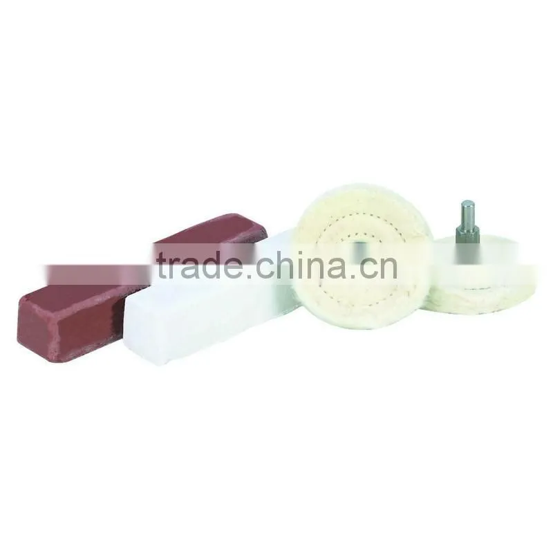 4 Piece Buffing Kit buffing wheels buffing pads
