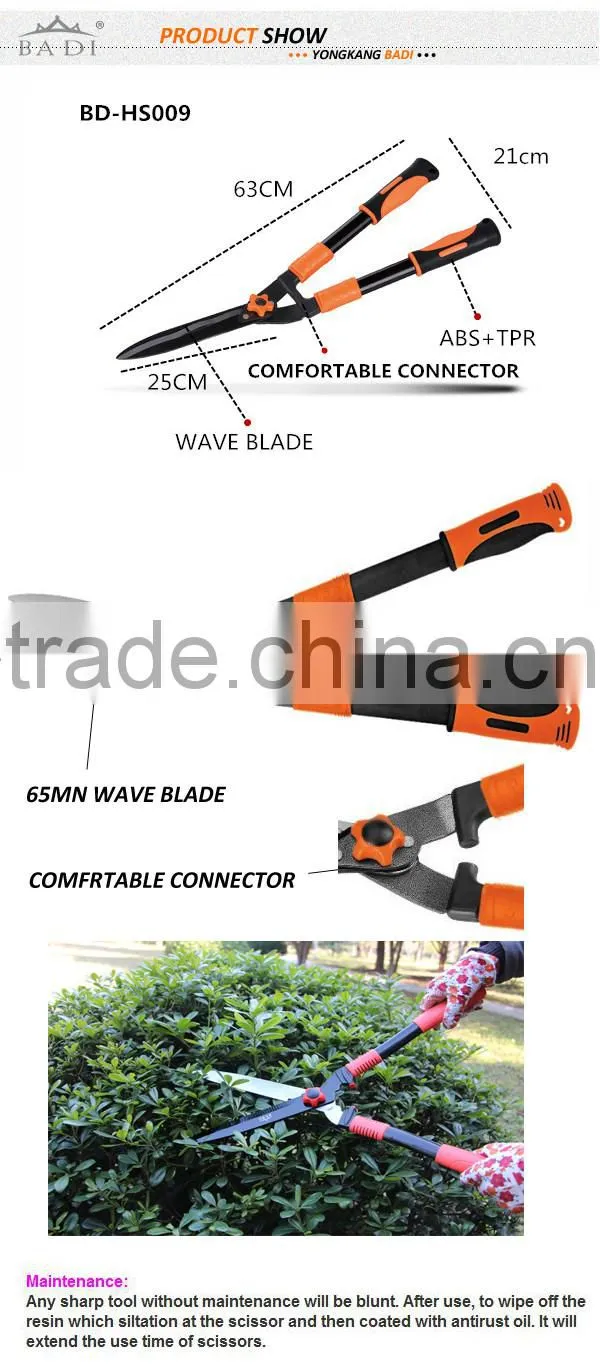 garden hedge pruning clipper