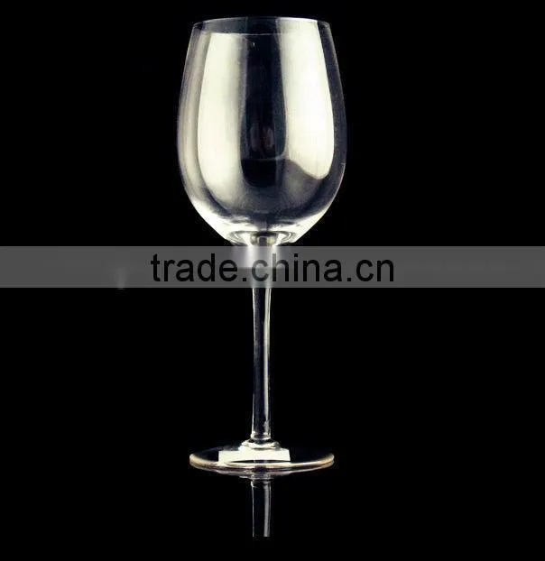 Crystal white wine glass,stemless wine glass