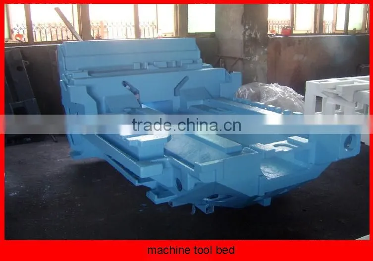 Cast iron CNC machine base/machine beam/machine parts castings