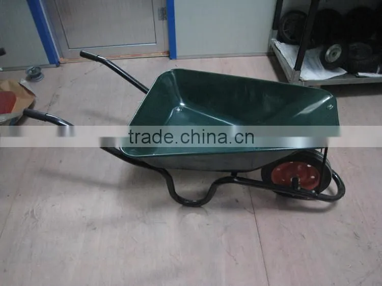 one rubber wheel industrial wheelbarrow