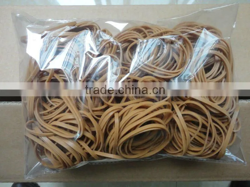 2mm hair elastic band of natural and synthetic colourful rubber band