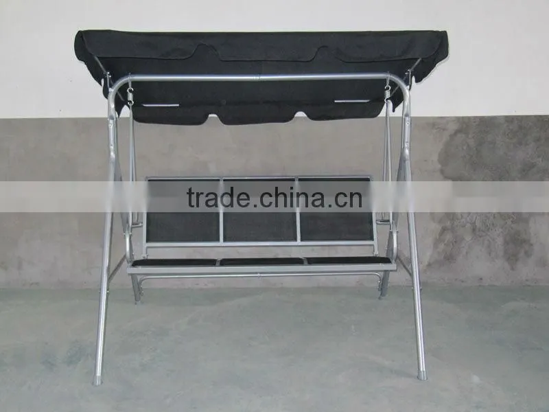 Patio Black Garden Swing Seats Swing Frame