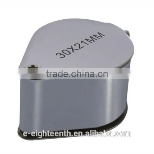 30x 21mm jeweler loupe magnifier magnifying glass