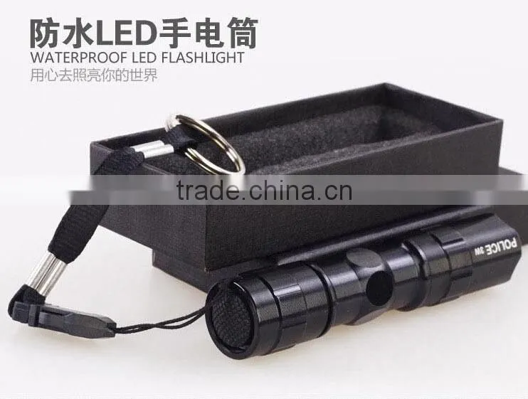 Promotion 90% off: Mini LED Flashlight 3 Modes Zoomable LED Light lanterna strong lumen penlight