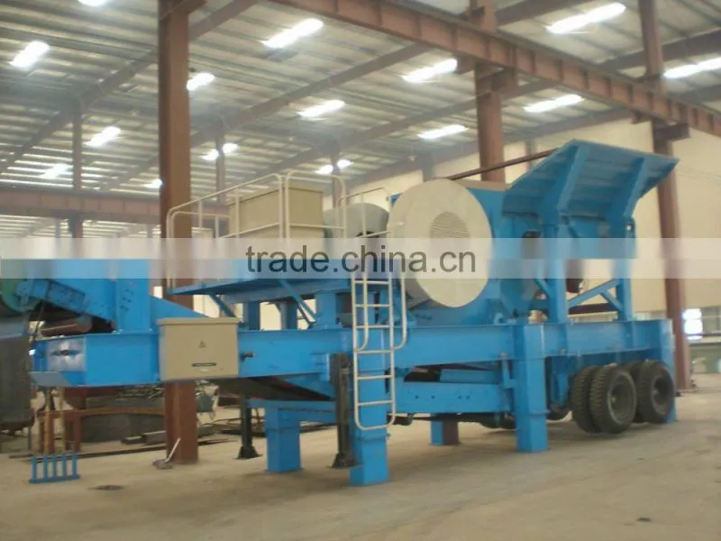 2015 China Widely Used Portable Rock Crusher Plant for Construction