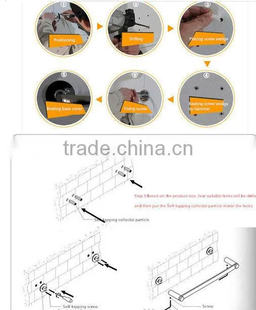 Aluminium Shower Rod