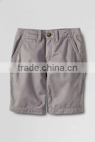 Canvas Capri Cargo Kids Shorts