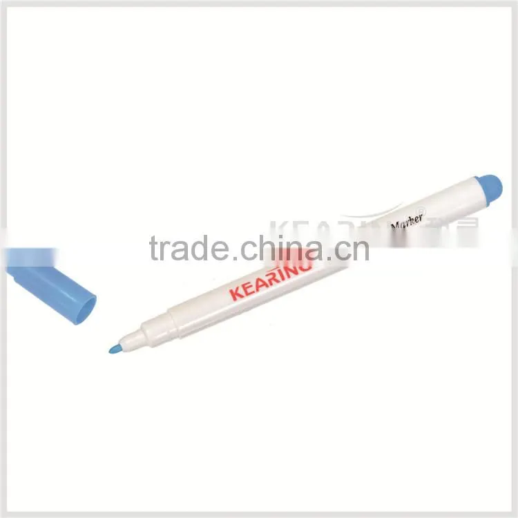 Kearing Fabric Marker Pen White Color Water Erasable Pens Easily Removed by Water for Short Time Marking # WW10